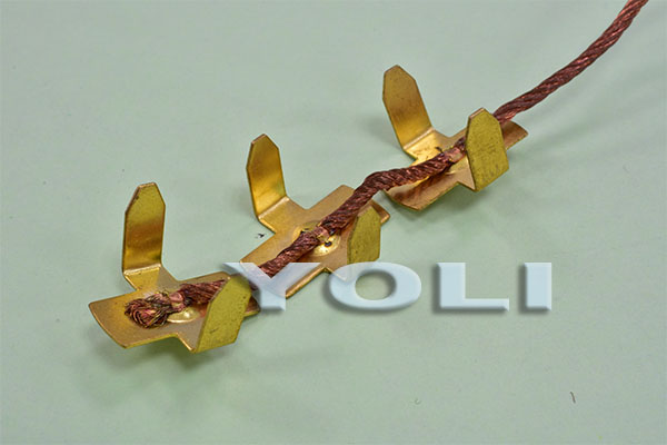 銅編織線(xiàn)與銅端子焊接