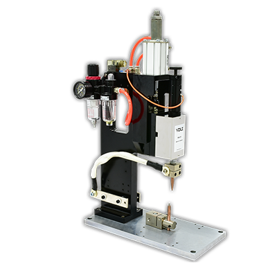 氣動(dòng)單頭帶壓力顯示焊接機(jī)頭
